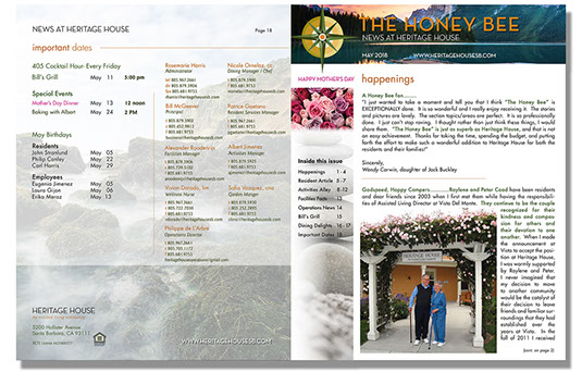 Heritage House Newsletter Heritage House Newsletter